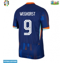 Nederland Wout Weghorst #9 Bortedrakt EM 2024 Kortermet